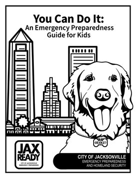Graphic that states You Can Do It: An Emergency Preparedness Guide For Kids