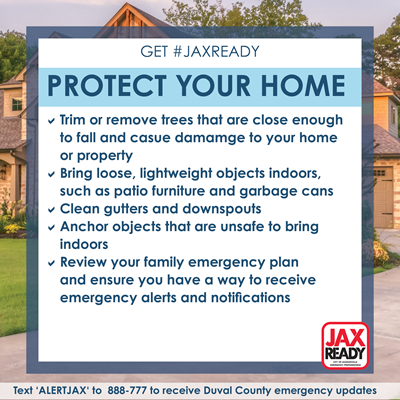 Graphic that states Protect Your Home